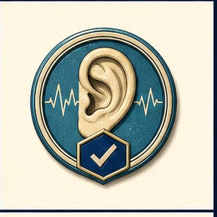 Ear-safe inspection badge