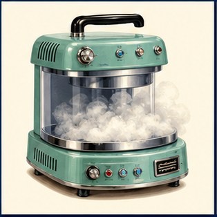 Countertop fog press