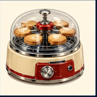 Emergency biscuit centrifuge