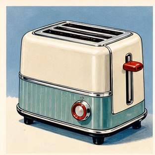 Retro toaster