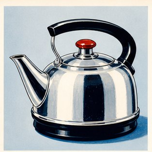 Chrome kettle
